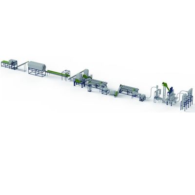 خرید ماشین بازیافت لباسشویی پلاستیکی ماشین تمیز کردن بطری اتوماتیک 200kw online manufacture