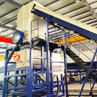 خرید 500kg/H-1200kg/H خط شستشوی HDPE ماشین شکن بطری های پلاستیکی برای فیلم های PP PE online manufacture