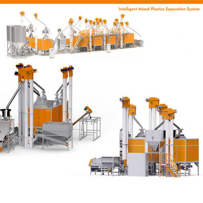 خرید ماشین خردکننده فیلم پلاستیکی مخلوط WEEE / ELV HDPE online manufacture