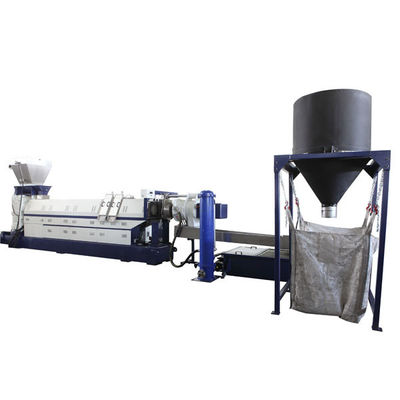 خرید دستگاه اکستروژر پلاستیکی یک پیچ عمودی یک مرحله ای پلاستیک 800kg/hr online manufacture