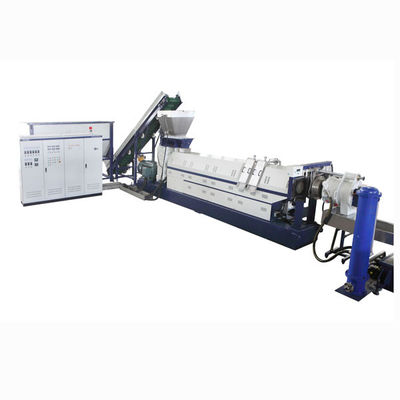 خرید دستگاه بازیافت گلوله سازی پلاستیکی یک مرحله ای 500kg/Hr Extruder Single Screw Type SJ online manufacture