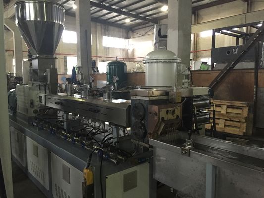 خرید ماشین دو پیچ صنعتی اکستروژر ماشین ترکیب پلاستیک الکتریکی اتوماتیک online manufacture