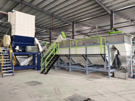 خرید ماشین لباسشویی بطری خودکار ماشین بازیافت بطری پلاستیکی HDPE / PP / LDPE online manufacture