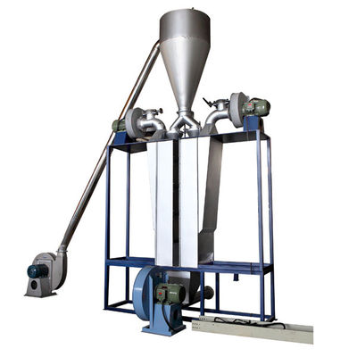 خط شستشوی بطری استیل ضد زنگ زگ زگ طبقه بندی کننده هوا سفارشی