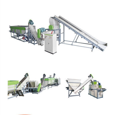 ماشین بازیافت لباسشویی پلاستیکی NSK ماشین بازیافت کیسه های پلاستیکی PP 1500kg/hr