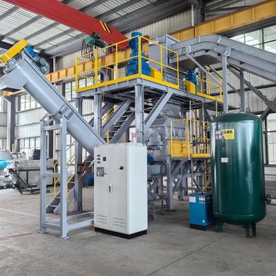 1.5t/H - 2t/H دستگاه بازیافت باتری لیتیوم یون سیستم خرد کننده خودکار