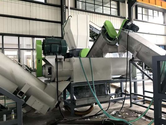 2000kg/Hr Pe فیلم پلاستیکی ماشین شوینده بازیافت سفارشی