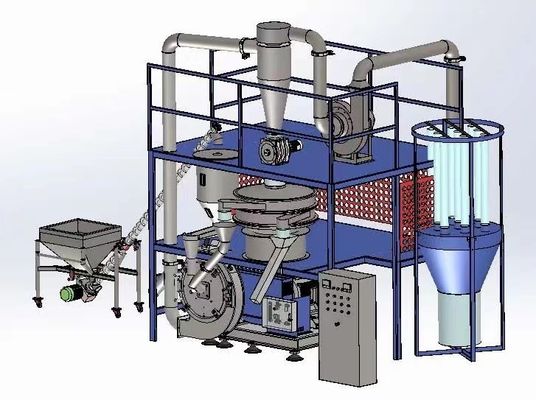 LDPE / HDPE گرانولاتور پلاستیکی ماشین پلوپری پلاستیکی برای بازیافت