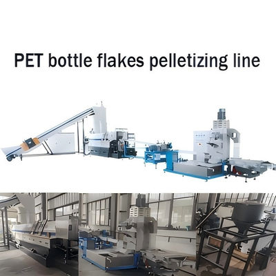 1500-2000kg/Hr بطری های PET فلک ماشین بازیافت پلاستیک تولید خط بازیافت خودکار
