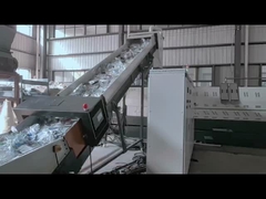 دو مرحله یک پیچ اکستروژر اتوماتیک سیستم شستن فیلم PE گرمایش الکتریکی